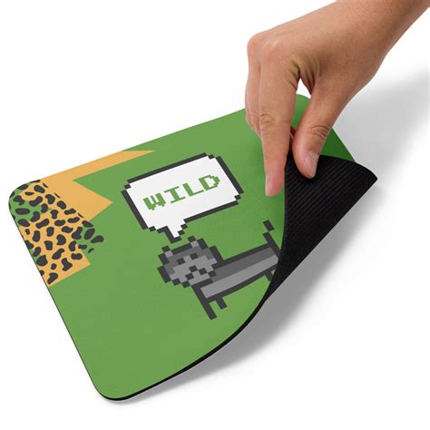 Wild 8 - Bit Cat Mouse pad | t3hwin.com