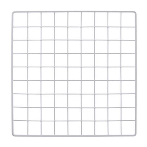 Plastic Coated Grid Panel|Wall Grid | Grid panel, White paneling, Plastic grid