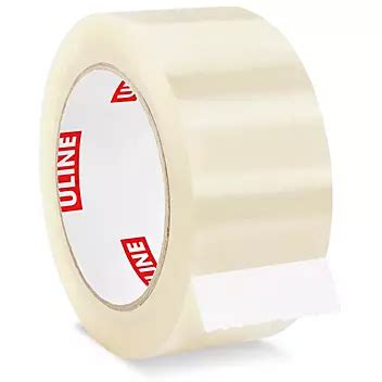 Uline Economy Tape - 2 Mil, 2" x 110 yds, Clear S-3267 - Uline