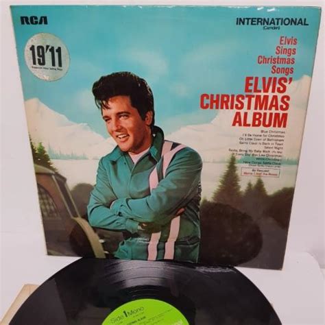 ELVIS PRESLEY, elvis' christmas album, 12" LP