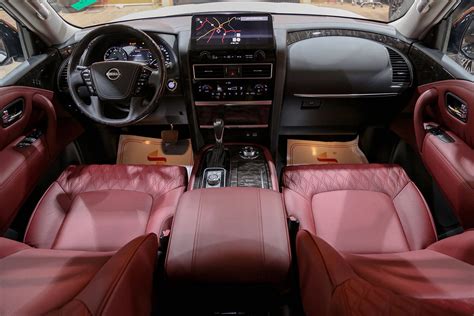 Nissan Patrol Platinum 2024 Interior - Gina Phelia