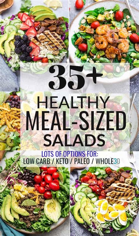 35+ Healthy Salads Perfect for Lunch or Dinner | Life Made Sweeter