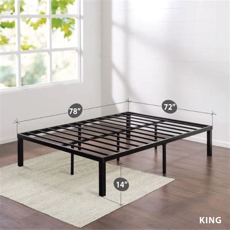 Premium Signature Steel Minimalist Bed Frame | Comfort Living