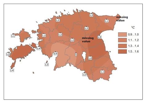 Annual temperature |Estonian Weather Service