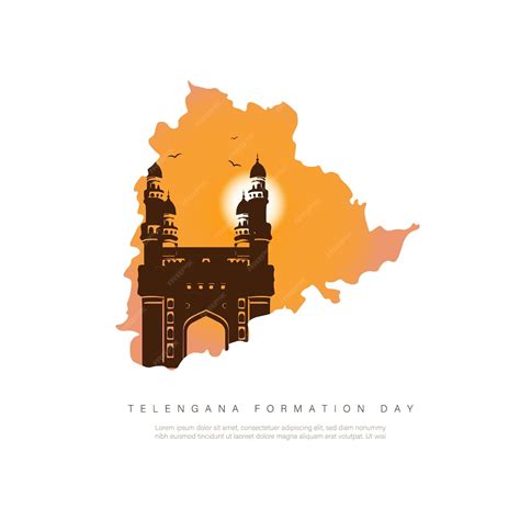 Premium Vector | Telangana Formation day vector illustration with ...