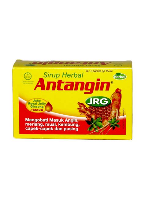 Antangin Jrg Obat Masuk Angin (Sirup) Box 5X15ml | KlikIndomaret