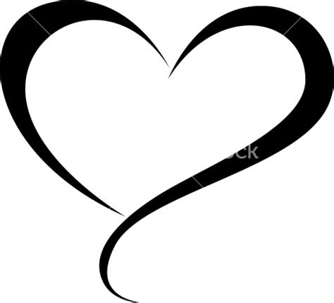 Heart Shape Icon Stock Image