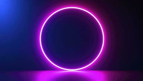 Purple Neon Circle Stock Photos, Images and Backgrounds for Free Download