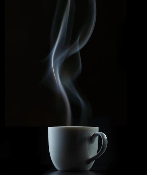 Coffee Or Tea Cup With Steam by Paul Taylor