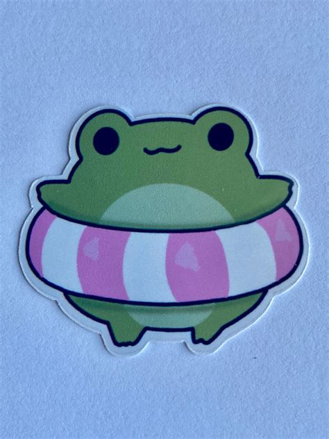 Super cute frog stickers Preciosas calcomanías de ranas | Etsy