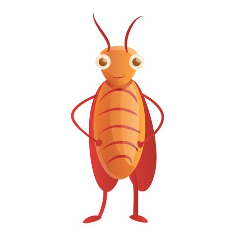 Cute cockroach icon, cartoon style 14193035 Vector Art at Vecteezy