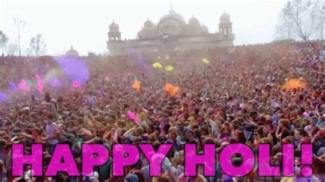 Happy Holi GIF - Holi HappyHoli Celebrate - Discover & Share GIFs