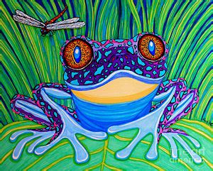 Frog On Lily Pad Drawing at GetDrawings | Free download