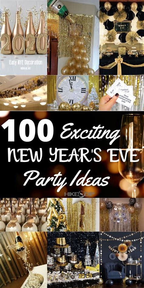 100 Exciting New Year's Eve Party Ideas to Start off the New Decade with a Bang - Hike n Dip