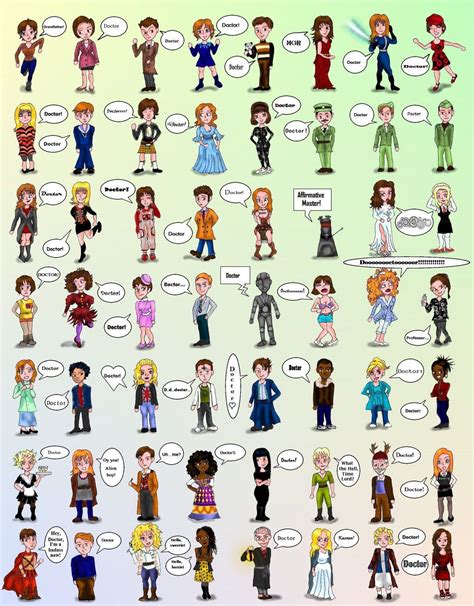 Companions | Doctor who companions, Doctor who, Doctor who art