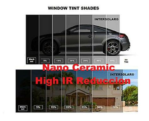 Nano Ceramic Window Film Tint 5 Percentage 15 Percentage 20 - Etsy Ireland