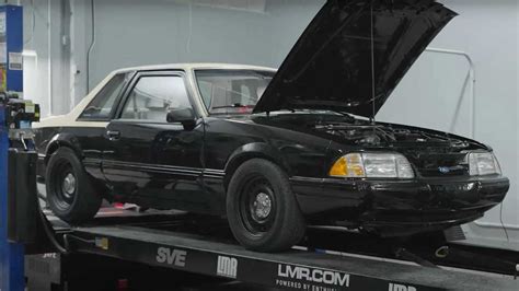 Old Ford Fox-Body Mustang SSP Hits The Dyno Showing Great Numbers