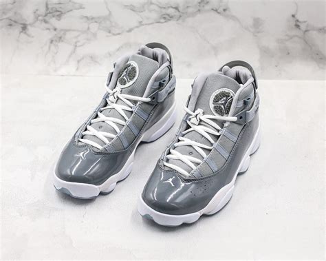 Jordan 6 Rings Cool Grey/White-Wolf Grey For Sale – The Sole Line