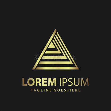 Awesome Pyramid Logo Design Template Premium Vector Stock Vector ...