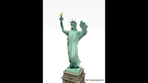 Dancing Statue of Liberty w/music - YouTube