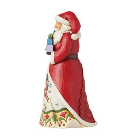 Santa Figurine with LED Vintage Tree : Enesco – licensed giftware wholesale