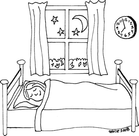 sleeping coloring page - coloring.com