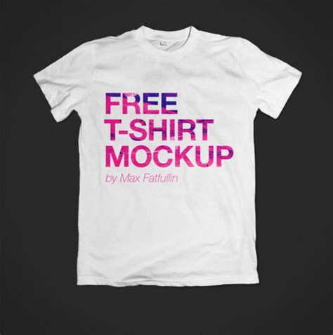 Colored T-Shirt Mockup - Mockup World