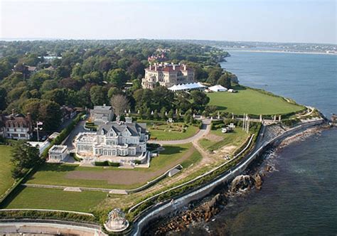 A helicopter view of The Breakers mansion in Newport, R.I. | Mansions, Newport rhode island ...