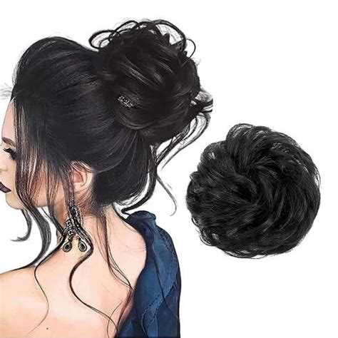 Buy WONDER CHOICE Messy Hair Bun Extensions 1PCS Curly Hairpiece Online at Best Prices in India ...