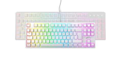 K4 TKL RGB WHITE – Xtrfy