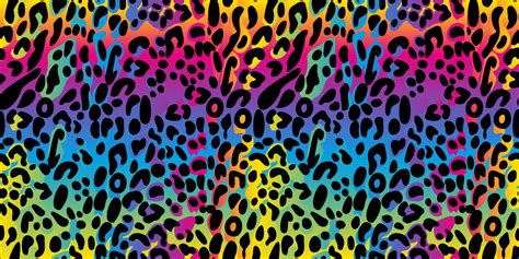 Rainbow leopard seamless pattern. 12732565 Vector Art at Vecteezy