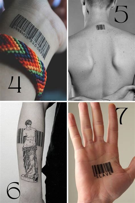 27 Cool Barcode Tattoo Ideas + Designs - Tattoo Glee