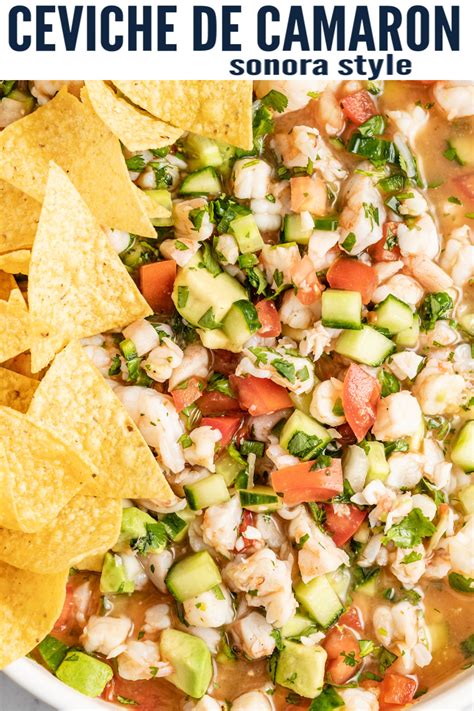 Ceviche de Camaron Recipe | Joyful Healthy Eats