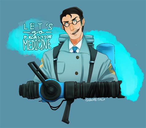 BLU Medic || Team Fortress 2 by bluetala on DeviantArt