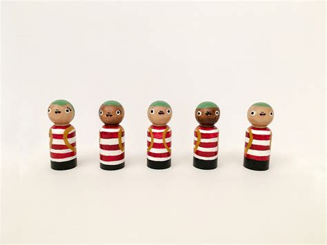 Wooden Peg Dolls :: Behance