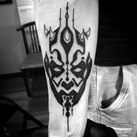 50 Darth Maul Tattoo Designs For Men - Star Wars Ink Ideas