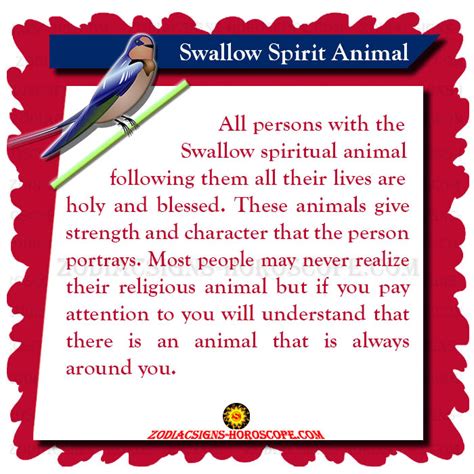 Swallow Spirit Animal: Meaning and Symbolism of the Swallow Totem