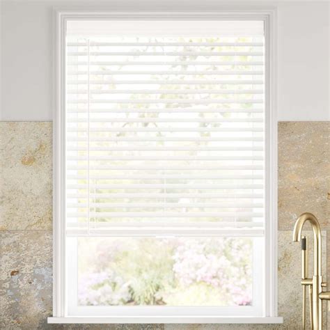 2" Premier Cordless Faux Wood Blinds | SelectBlinds.com