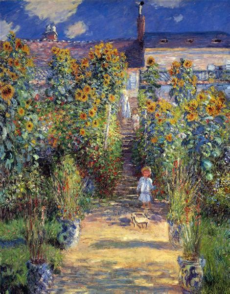 The Artist's Garden at Vétheuil, 1880 - Claude Monet - WikiArt.org