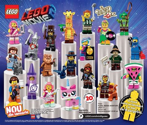 Introducing all 20 characters from The LEGO Movie 2 minifigures series – coming February 2019 ...