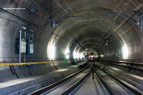 World’s Longest and Deepest Train Tunnel – Gotthard Base Tunnel