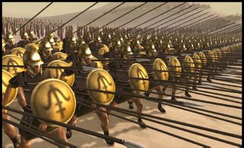 Ancient Greek Phalanx Formation Activity Greeks vs Persia by Tim Giltzow