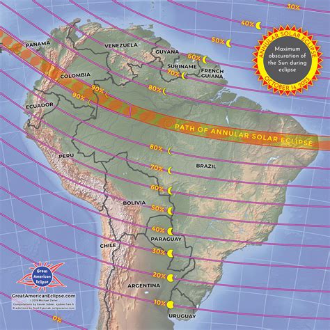 Where & When | 2023 Annular Eclipse – NASA Solar System Exploration