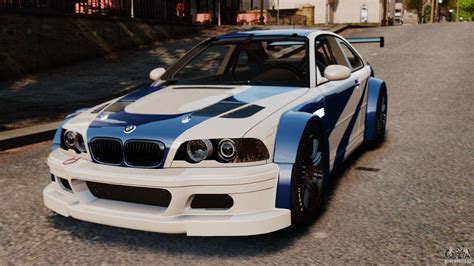 BMW M3 GTR MW 2012 para GTA 4