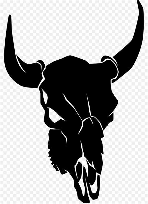 Free Cow Skull Silhouette, Download Free Cow Skull Silhouette png images, Free ClipArts on ...