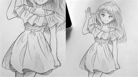 How To Draw A Anime Girl Clothes