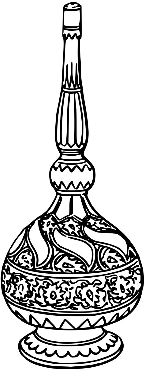 Perfume Bottle Coloring Page Coloring Pages