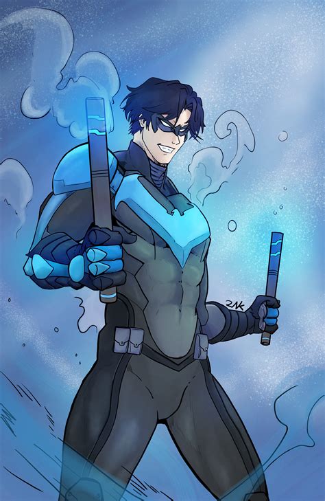 Zakrom Skylar - Nightwing Fanart