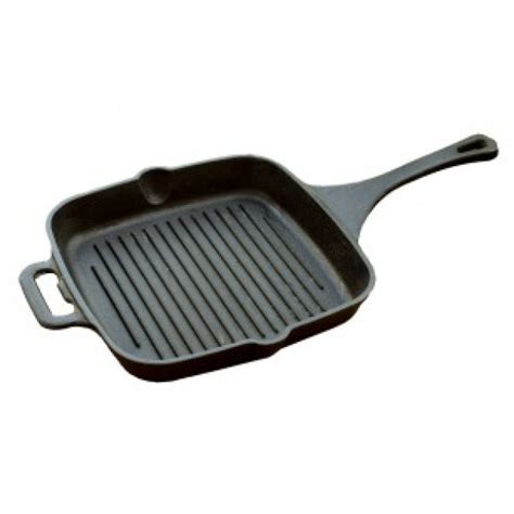 Cast Iron Grill Pan Seasoned, Grill Pan Cookware, Cast Iron Skillet - Buy Online | NatureLoC