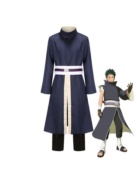 Naruto Akatsuki Ninja Uchiha Tobi Obito Madara Obito Cosplay Costume ...